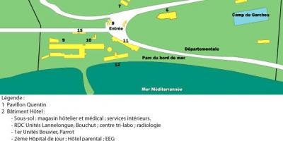 Карту больница Salvadour Сан