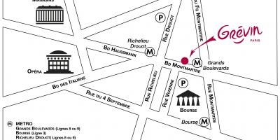Карта музей Гревен воск