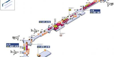 Карта аэропорт Южно-Орли